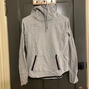 Athleta Sentry cowl neck hoodie